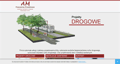 Desktop Screenshot of am-projekty.pl
